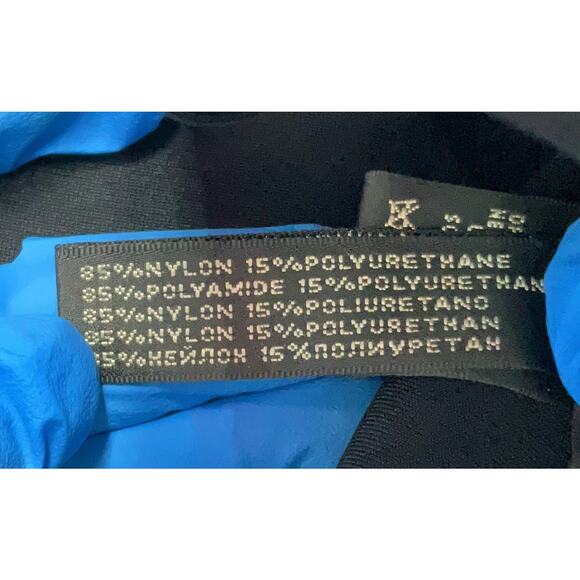 Ralph Lauren Black Label Open Back Fit Flare LBD Stretch 10 - Picture 5 of 5